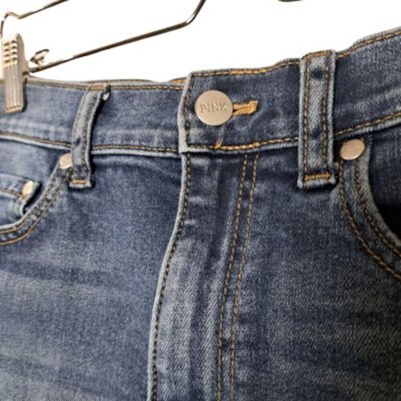 Victoria's Secret PINK High Rise Denim Jean Shorts - Picture 4 of 7